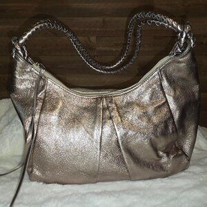 Elliott Lucca Metallic Gold Purse (100% Leather)